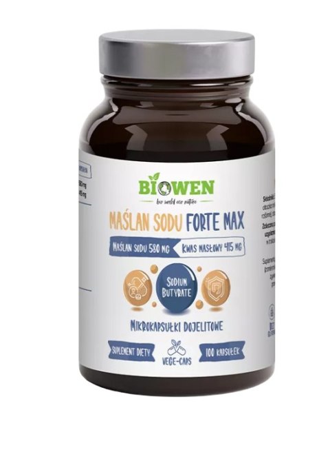 MAŚLAN SODU FORTE MAX BEZGLUTENOWY 100 KAPSUŁEK - HEMPKING (BIOWEN) HEMPKING (suplementy diety, kosmetyki)