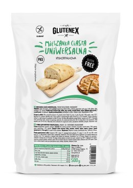 MIESZANKA CIASTA UNIWERSALNA NISKOBIAŁKOWA BEZGLUTENOWA 500 g - GLUTENEX GLUTENEX (chleby, ciastka, makarony)