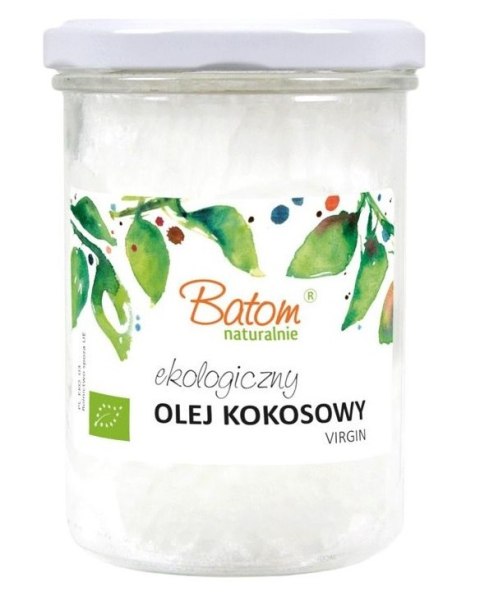 OLEJ KOKOSOWY VIRGIN BIO 500 ml - BATOM BATOM (oleje, soki, sole kąpielowe)