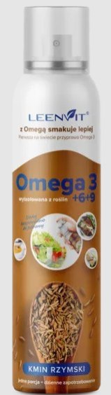 OMEGA 3-6-9 O SMAKU KMINU RZYMSKIEGO W SPRAYU 150 ml - LEENVIT LEENVIT (omega 3,6,9)