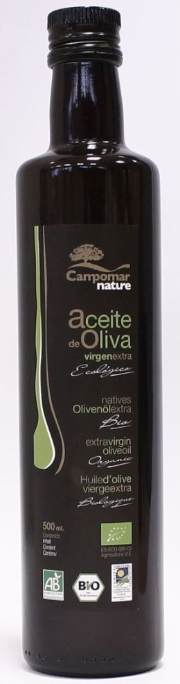 OLIWA Z OLIWEK EXTRA VIRGIN BIO 500 ml - CAMPOMAR NATURE CAMPOMAR NATURE (oliwki, oliwa, kapary, miód)