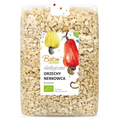 ORZECHY NERKOWCA KRUSZONE BIO 1 kg - BATOM BATOM (oleje, soki, sole kąpielowe)