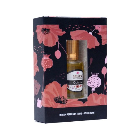 PERFUMY W OLEJKU OPIUM (ROLL-ON) 10 ml - SATTVA (AYURVEDA) SATTVA (kadzidła, kosmetyki)