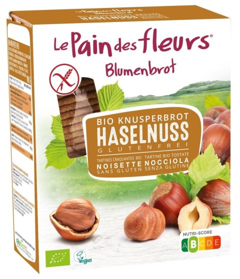 PIECZYWO CHRUPKIE ORZECHOWE BEZGLUTENOWE BIO 150 g - LE PAIN DES FLEURS LE PAIN DES FLEURS (pieczywo chrupkie)