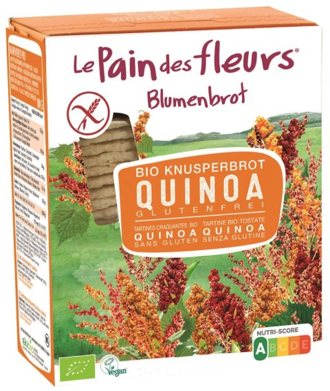 PIECZYWO CHRUPKIE QUINOA BEZGLUTENOWE BIO 150 g - LE PAIN DES FLEURS LE PAIN DES FLEURS (pieczywo chrupkie)