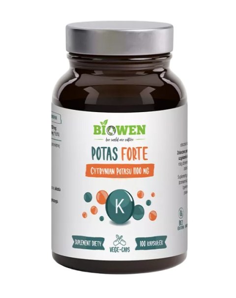 POTAS FORTE (1100 mg) BEZGLUTENOWY 100 KAPSUŁEK - HEMPKING (BIOWEN) HEMPKING (suplementy diety, kosmetyki)