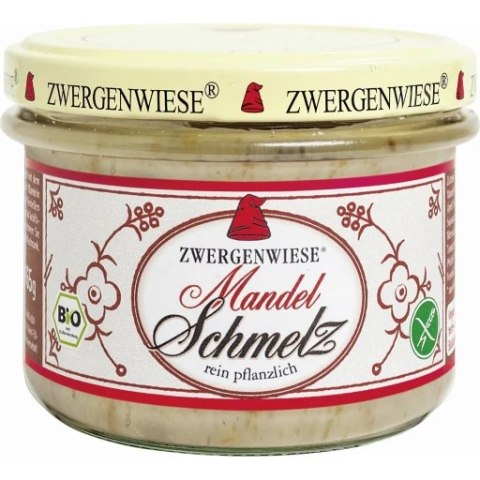 SMALCZYK WEGAŃSKI Z MIGDAŁAMI BEZGLUTENOWY BIO 150 g - ZWERGENWIESE ZWERGENWIESE (pasty, musy, sosy)