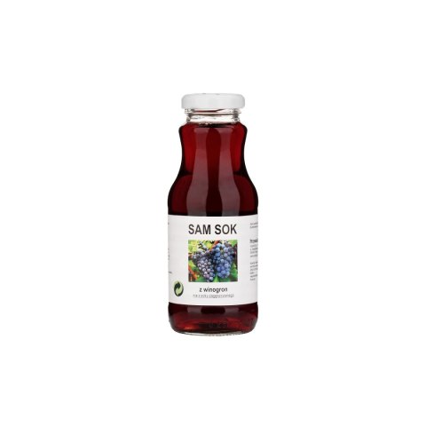 SOK Z CZERWONYCH WINOGRON NFC 250 ml - VIANDS (SAM SOK) VIANDS (soki, mąka z kasztanów, sól)