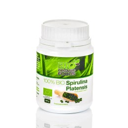 SPIRULINA PLATENSIS BIO (250 mg) 1200 TABLETEK - BIO ORGANIC FOODS BIO ORGANIC FOODS (suplementy diety)