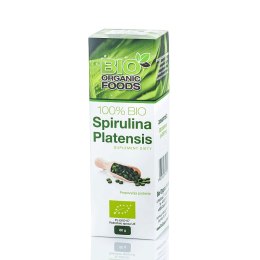 SPIRULINA PLATENSIS BIO (250 mg) 320 TABLETEK - BIO ORGANIC FOODS BIO ORGANIC FOODS (suplementy diety)