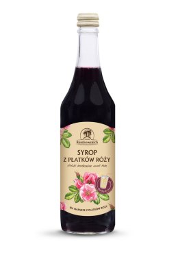 SYROP Z PŁATKÓW RÓŻY 500 ml - REMBOWSCY REMBOWSCY (soki, lemoniady)