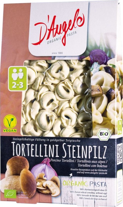 TORTELLINI Z BOROWIKAMI BIO 250 g - D`ANGELO D'ANGELO (tortellini, makarony)