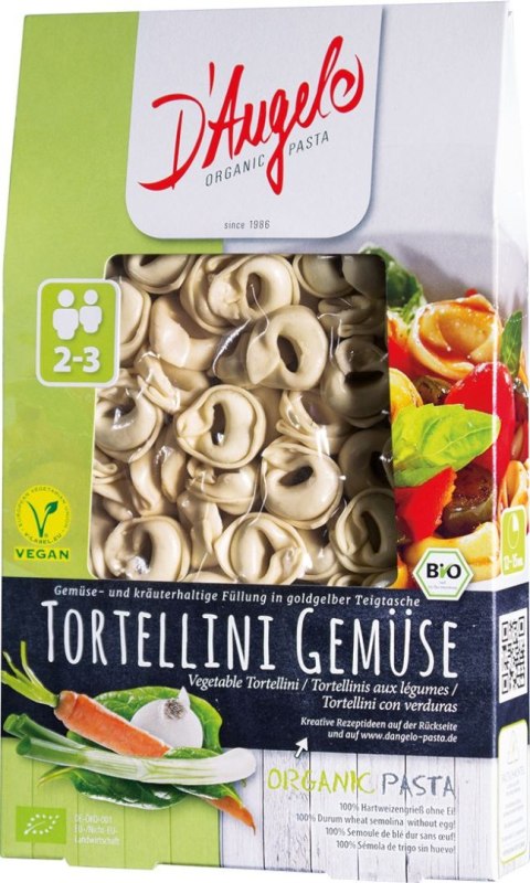 TORTELLINI Z WARZYWAMI BIO 250 g - D`ANGELO