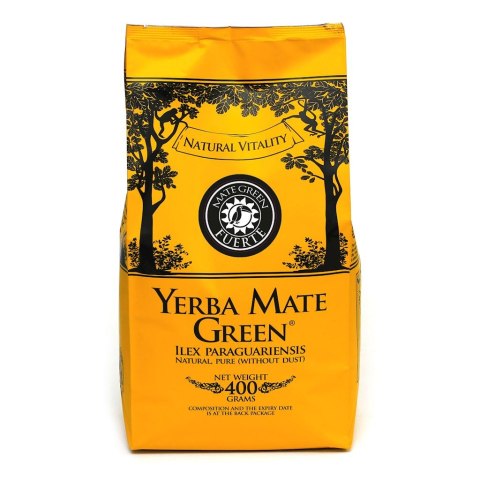 YERBA MATE GREEN FUERTE 400 g - MATE GREEN ORGANIC MATE GREEN (yerba mate)