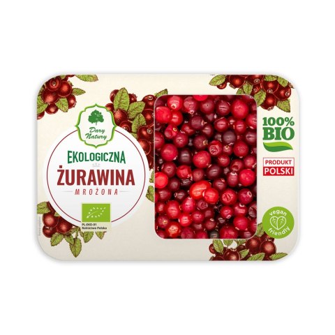 ŻURAWINA MROŻONA BIO 300 g - DARY NATURY DARY NATURY - mrożonki BIO