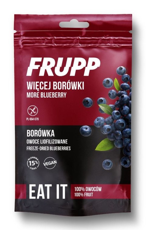 BORÓWKI LIOFILIZOWANE BEZGLUTENOWE 15 g - CELIKO (FRUPP) CELIKO (batony, galaretki, mieszanki do wypieków)