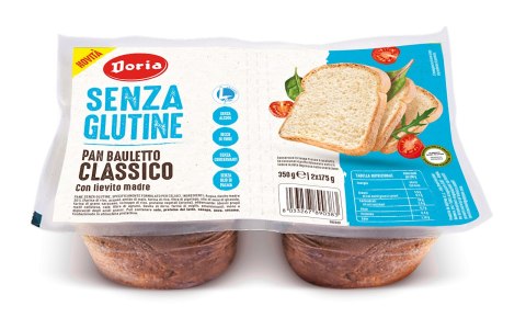 CHLEB TOSTOWY KLASYCZNY KROJONY BEZGLUTENOWY (2 x 175 g) 350 g - DORIA DORIA (pieczywo bezglutenowe - chleb, bułki)