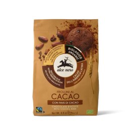 CIASTKA KAKAOWE Z ZIARNAMI KAKAO FAIR TRADE BIO 250 g - ALCE NERO ALCE NERO (włoskie produkty)