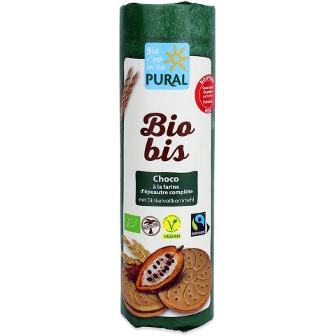 CIASTKA MARKIZY ORKISZOWE Z KREMEM KAKAOWYM WEGAŃSKIE FAIR TRADE BIO 320 g - PURAL (BIO BIS) PURAL (ciastka)