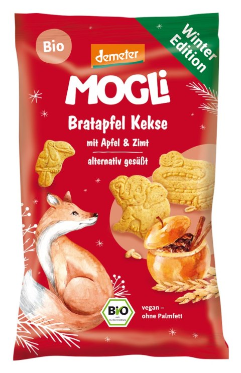 CIASTKA O SMAKU PIECZONEGO JABŁKA Z CYNAMONEM DEMETER BIO 50 g - MOGLI (PRODUKT SEZONOWY) MOGLI (musy owocowe, przekąski)