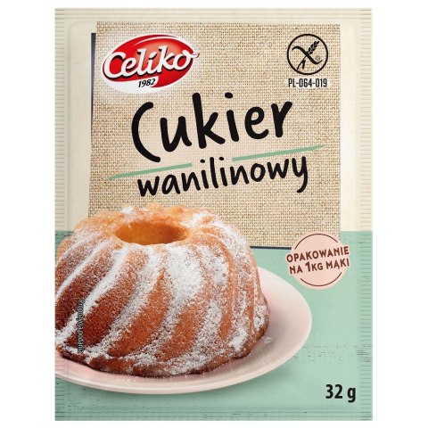 CUKIER WANILINOWY BEZGLUTENOWY 32 g - CELIKO CELIKO (batony, galaretki, mieszanki do wypieków)