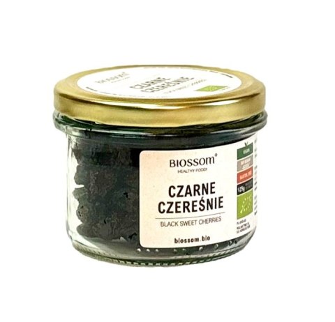 CZEREŚNIE CZARNE BEZGLUTENOWE BIO 125 g - BIOSSOM BIOSSOM (przekąski)