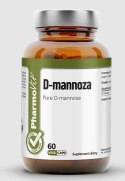 D-MANNOZA (750 mg) BEZGLUTENOWA 60 KAPSUŁEK - PHARMOVIT (CLEAN LABEL) PHARMOVIT (suplementy diety)