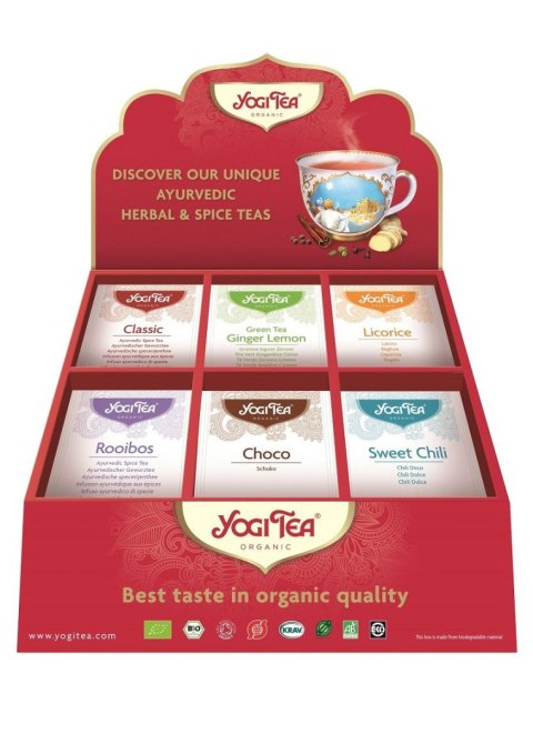 EKSPOZYTOR KASOWY (FOODSERVICE BOX) - YOGI TEA YOGI TEA (herbaty i herbatki)