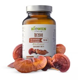 GRZYBY REISHI EKSTRAKT (400 mg) BEZGLUTENOWY 90 KAPSUŁEK - HEMPKING (BIOWEN) HEMPKING (suplementy diety, kosmetyki)