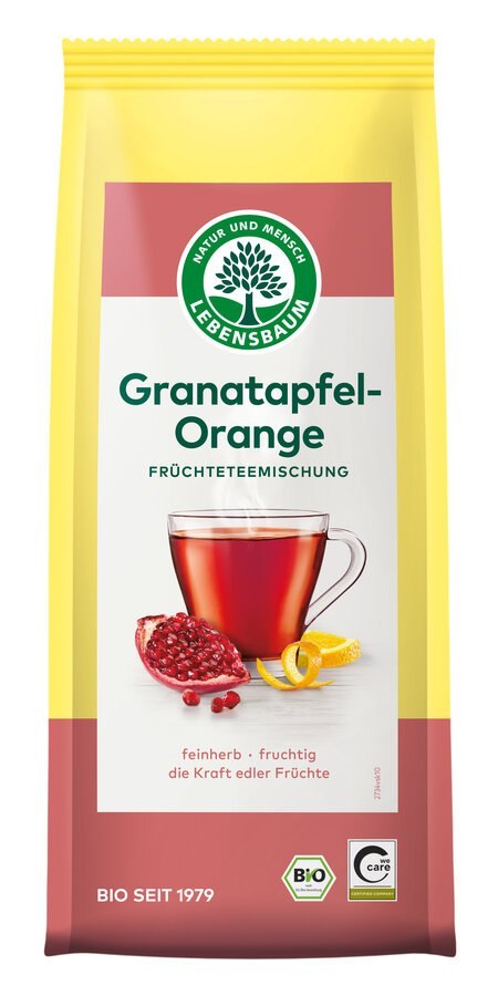 HERBATKA GRANAT - POMARAŃCZA BIO 75 g - LEBENSBAUM LEBENSBAUM (przyprawy, herbaty, kawy)