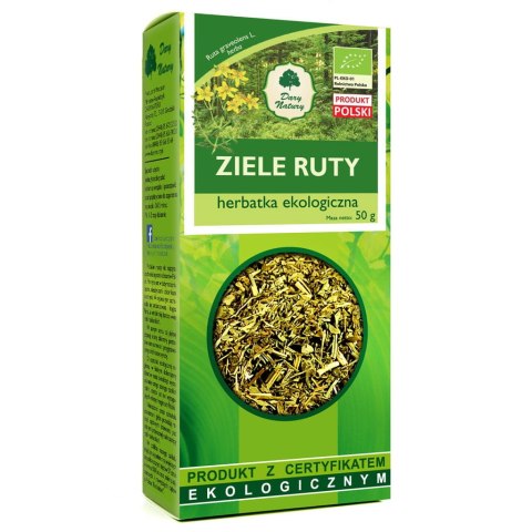 HERBATKA ZIELE RUTY BIO 50 g - DARY NATURY DARY NATURY - herbatki BIO