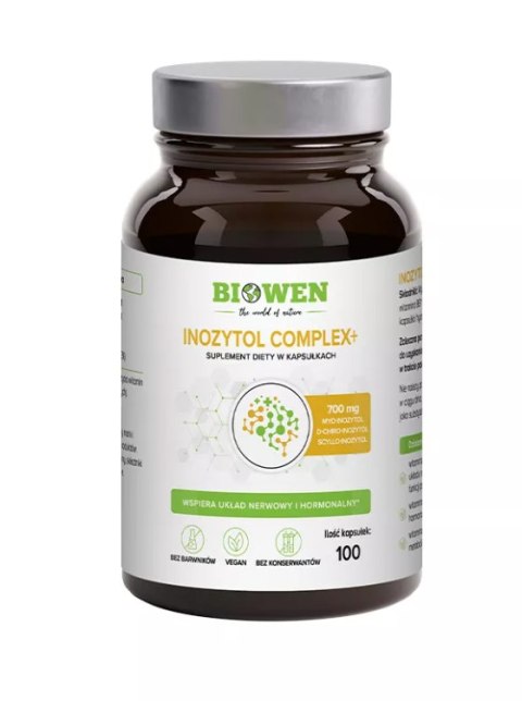 INOZYTOL COMPLEX+ 100 KAPSUŁEK - HEMPKING (BIOWEN) HEMPKING (suplementy diety, kosmetyki)