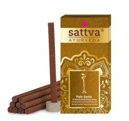 KADZIDEŁKA INDYJSKIE SŁUPKOWE PALO SANTO (10 szt.) 20 g - SATTVA (AYURVEDA) SATTVA (kadzidła, kosmetyki)