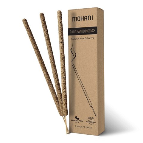 KADZIDEŁKA SŁUPKOWE PALO SANTO (5 szt.) 21 g - MOHANI MOHANI (kosmetyki)