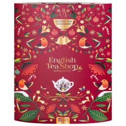 KALENDARZ ADWENTOWY ZESZYT (HERBATY I HERBATKI) BIO (24 x 1,8 g) 43,25 g - ENGLISH TEA SHOP (PRODUKT SEZONOWY) ENGLISH TEA SHOP ORGANIC (herbaty)