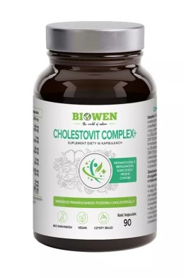 KAPSUŁKI NA PRAWIDŁOWY POZIOM CHOLESTEROLU CHOLESTOVIT COMPLEX+ 90 szt. - HEMPKING (BIOWEN) HEMPKING (suplementy diety, kosmetyki)