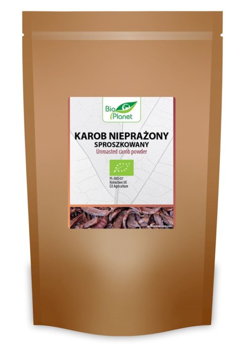 KAROB NIEPRAŻONY SPROSZKOWANY BIO 400 g - BIO PLANET BIO PLANET - seria INNE