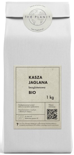 KASZA JAGLANA BEZGLUTENOWA BIO 1 kg - THE PLANET THE PLANET (Zakupy przyjazne Ziemi)