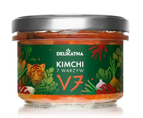 KIMCHI 7 WARZYW 200 g - DELIKATNA DELIKATNA (kombucha, kimchi, zakwas)