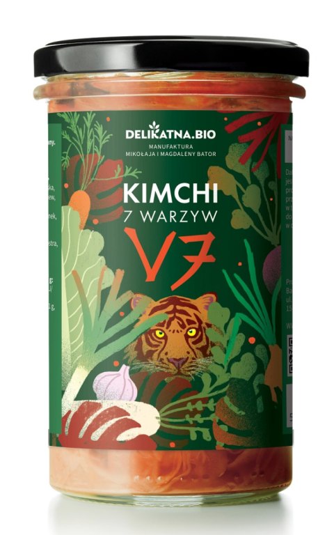 KIMCHI 7 WARZYW 540 g - DELIKATNA DELIKATNA (kombucha, kimchi, zakwas)