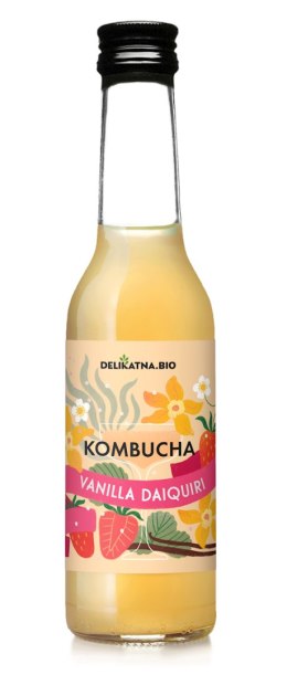 KOMBUCHA VANILLA DAIQUIRI BIO 270 ml - DELIKATNA DELIKATNA (kombucha, kimchi, zakwas)