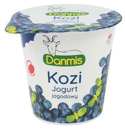 KOZI JOGURT JAGODOWY 125 g - DANMIS DANMIS (nabiał z mleka koziego)