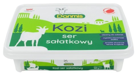 KOZI SER SAŁATKOWY 160 g - DANMIS DANMIS (nabiał z mleka koziego)