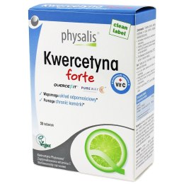 KWERCETYNA FORTE 30 TABLETEK - PHYSALIS PHYSALIS (olejki eteryczne, suplementy)