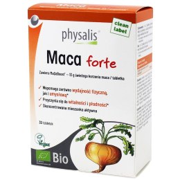 MACA FORTE BIO 30 TABLETEK - PHYSALIS PHYSALIS (olejki eteryczne, suplementy)