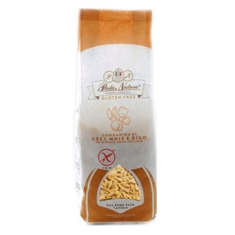 MAKARON PROTEINOWY (Z CIECIERZYCĄ) RISONI BEZGLUTENOWY BIO 250 g - PASTA NATURA PASTA NATURA (makarony bezglutenowe)