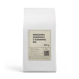 MIESZANKA STUDENCKA Z ŻURAWINĄ BIO 400 g - THE PLANET THE PLANET (Zakupy przyjazne Ziemi)