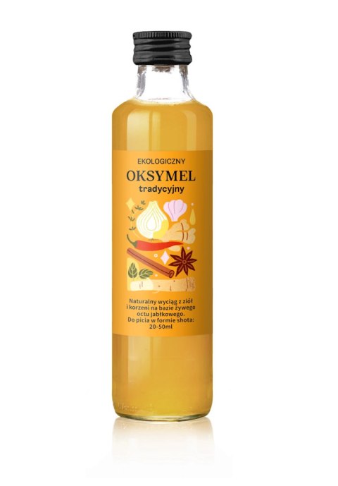 OKSYMEL TRADYCYJNY BIO 250 ml - DELIKATNA DELIKATNA (kombucha, kimchi, zakwas)