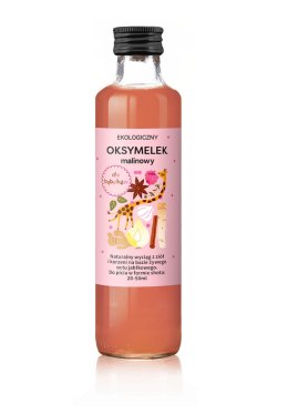 OKSYMELEK MALINOWY DLA BĄBELKÓW BIO 250 ml - DELIKATNA DELIKATNA (kombucha, kimchi, zakwas)