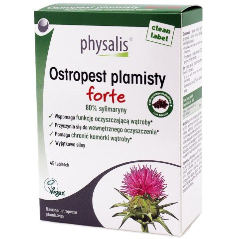 OSTROPEST PLAMISTY FORTE 45 TABLETEK - PHYSALIS PHYSALIS (olejki eteryczne, suplementy)